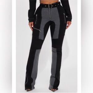 Stretchy Jeans Black & Grey
